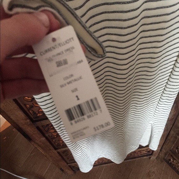 NEW NWT Current Elliot Quince Stripe Midi Dress 1 - Picture 5 of 5